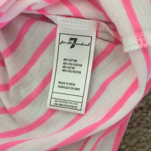7 for all mankind size XL striped top - Picture 5 of 8
